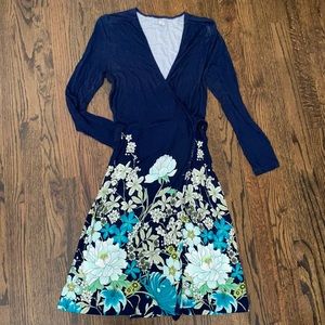 Old Navy Long Sleeve Wrap Dress